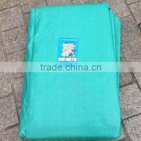 4.5OZ Medium-Grade Quality Green Tarps ,3 x 18 Green Poly Tarps