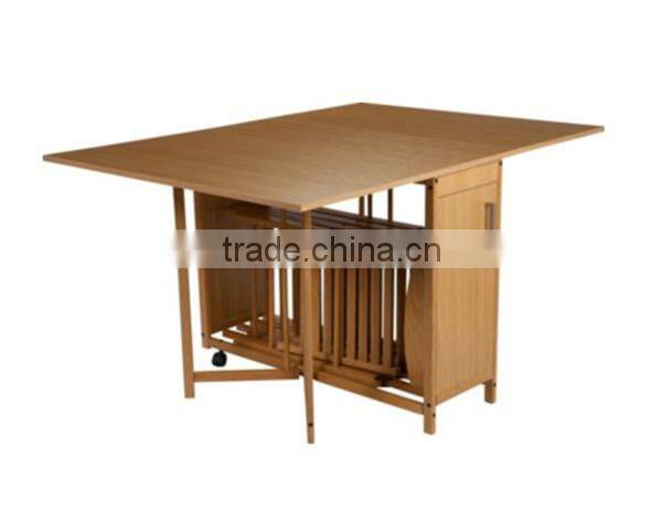 antique dining table with wheels
