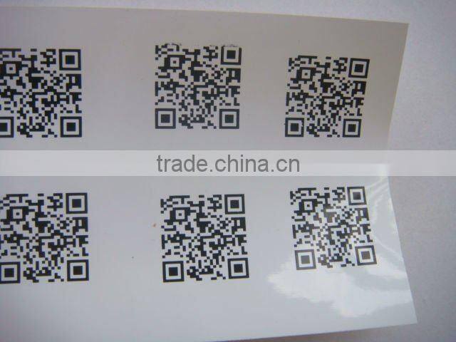 PVC sticker QR code sticker car decal car decoration sticker