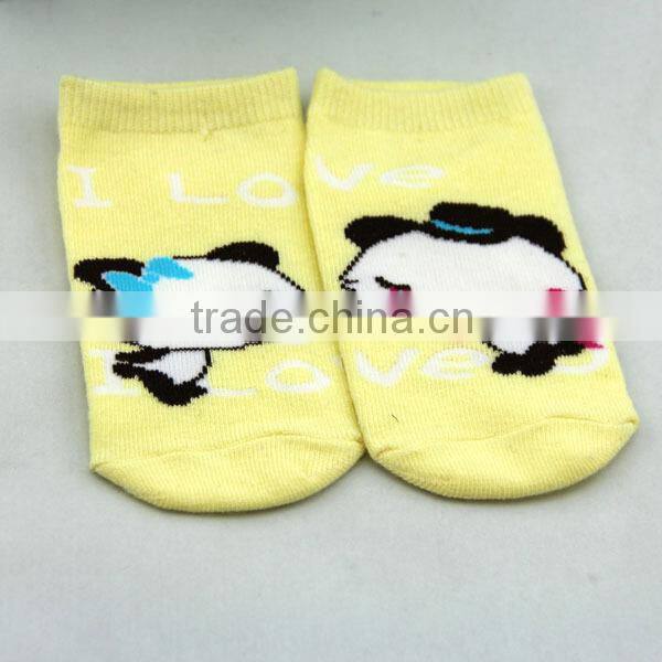 GSB-31A Wholesale cotton cozy cartoon tube socks for baby girl