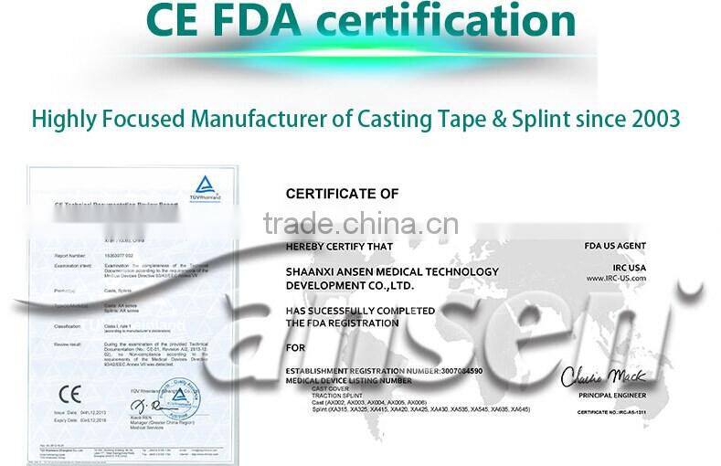 With high quality thumb spica plaster splint