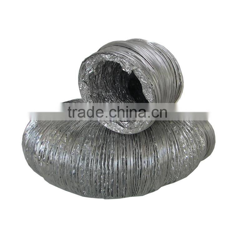 Insulated hydroponic aluminum ducting/insulated aluminum duct