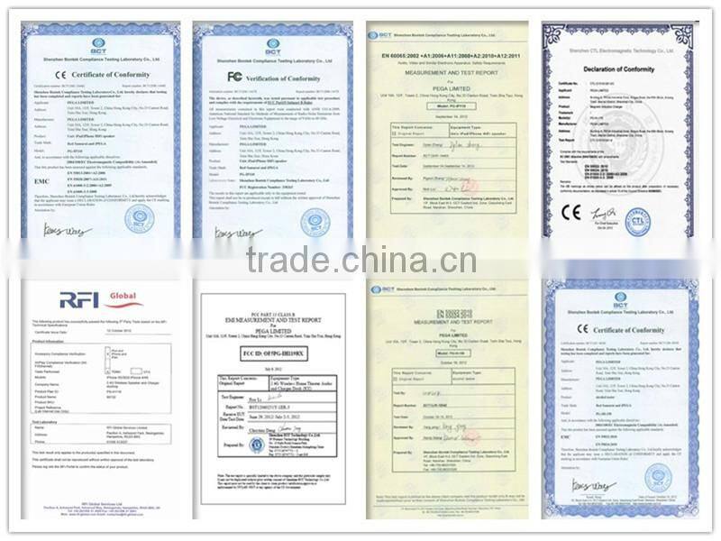 Mini naiad bluetooth wireless speaker with usb charger and FM Radio