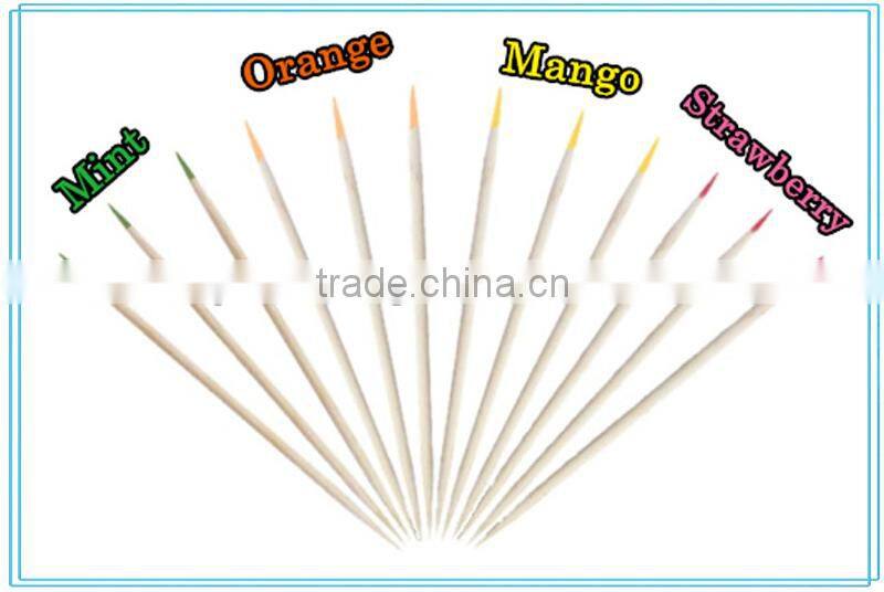 hot new products for 2016 / cello wrapped wooden tooth picks made in China