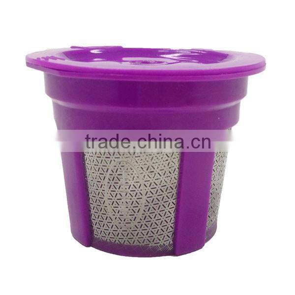 BPA free top quality keurig 1.0 and 2.0 k cup filter golden