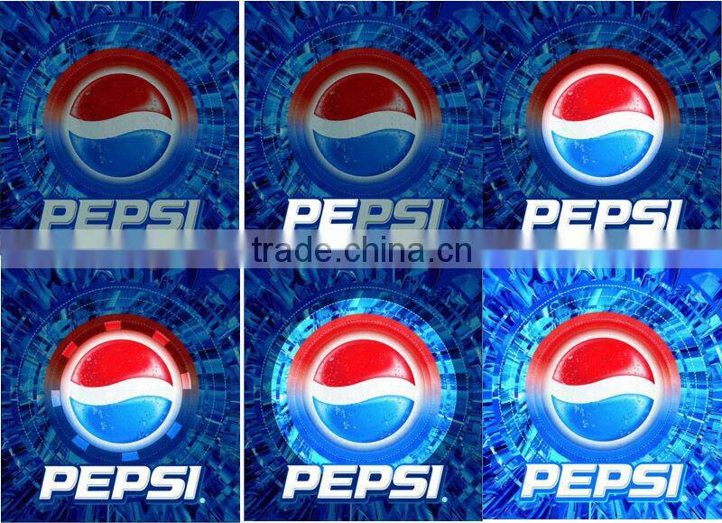 EL replacement Aluminium flashing led animated light box