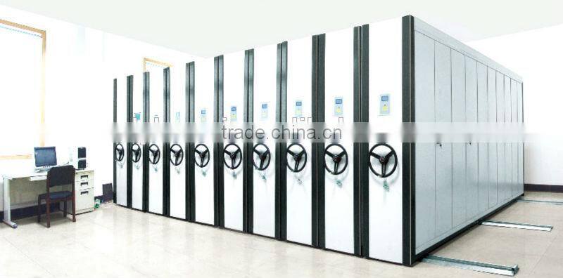 Algeria movable bookshelf mass shelving system compact bookshelf