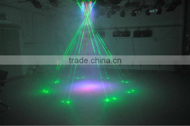 Professional RGB LED background& GG laser DJ Disco lighting equipment