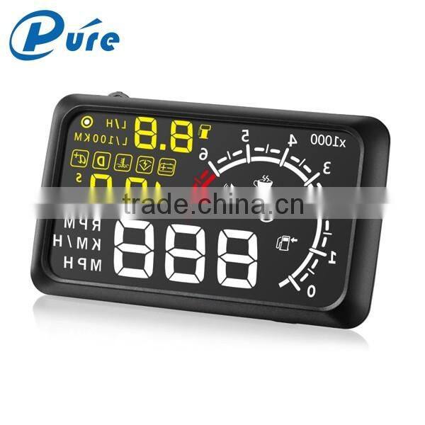 Car HUD Head Up Display Safety HUD Display High Performance HUD Built-in ELM327
