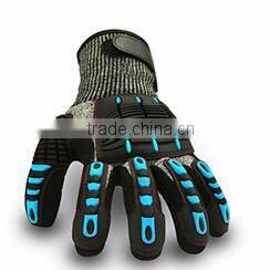 EN388 4343 Oil field mining gloves