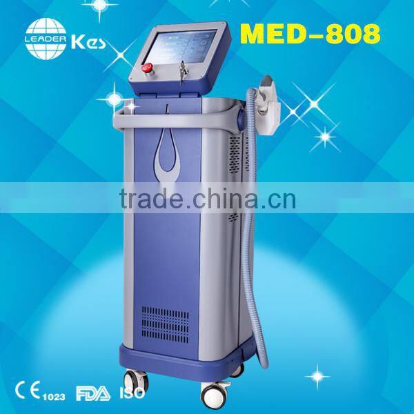 KES Medical CE Painfree 808nm laser hair removal machine diode
