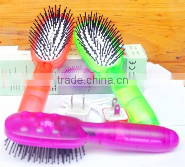 Waterproof Electric Hair Washing Brush Comb with Vibrating Head Massager Function