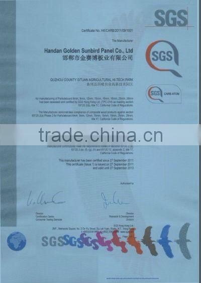 Melamine MDF Manufacturer from Hebei China 18mm price