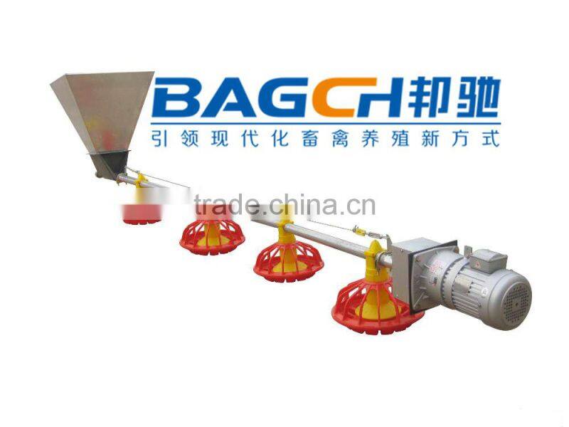 Automatic Broiler Pan Feeding System For Chicken Poultry House/poultry feed production line