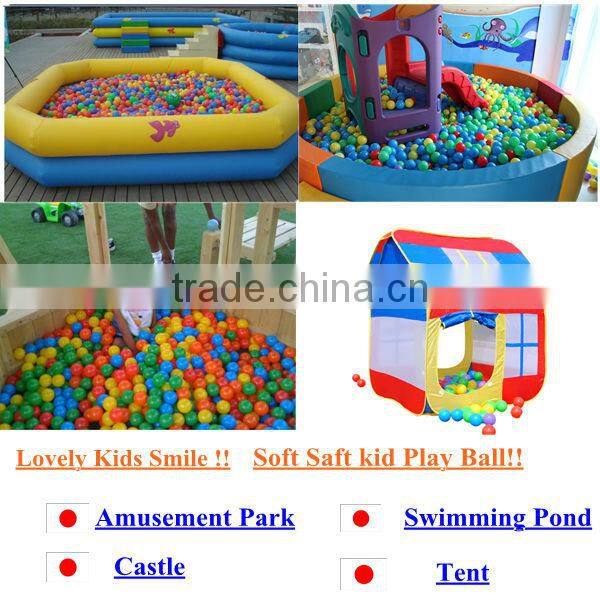 Funny Play Plastic Inflatable Ball with 6P enviromental Material