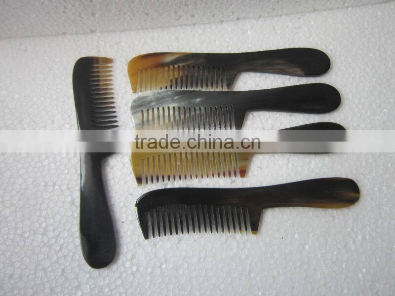Asian style hair comb, buffalo horn combs made in Vietnam