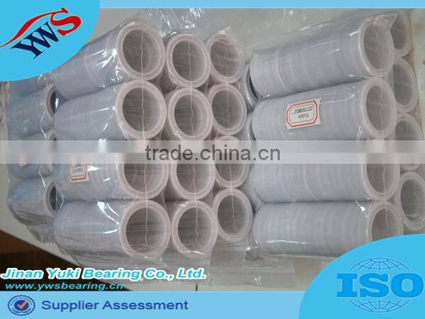 pom6001 glass ball plastic bearing cage deep groove ball bearing