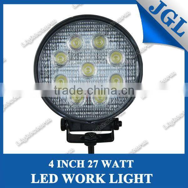 gz factory price led work lights,27w fog light for Jeep SUV ATV Off-road Truck,led working light