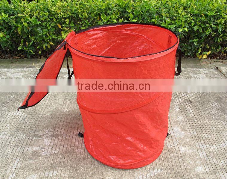 red Christmas pop up bag