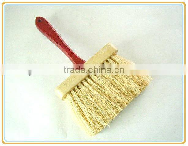 6-1/2" wooden handle ceiling brush