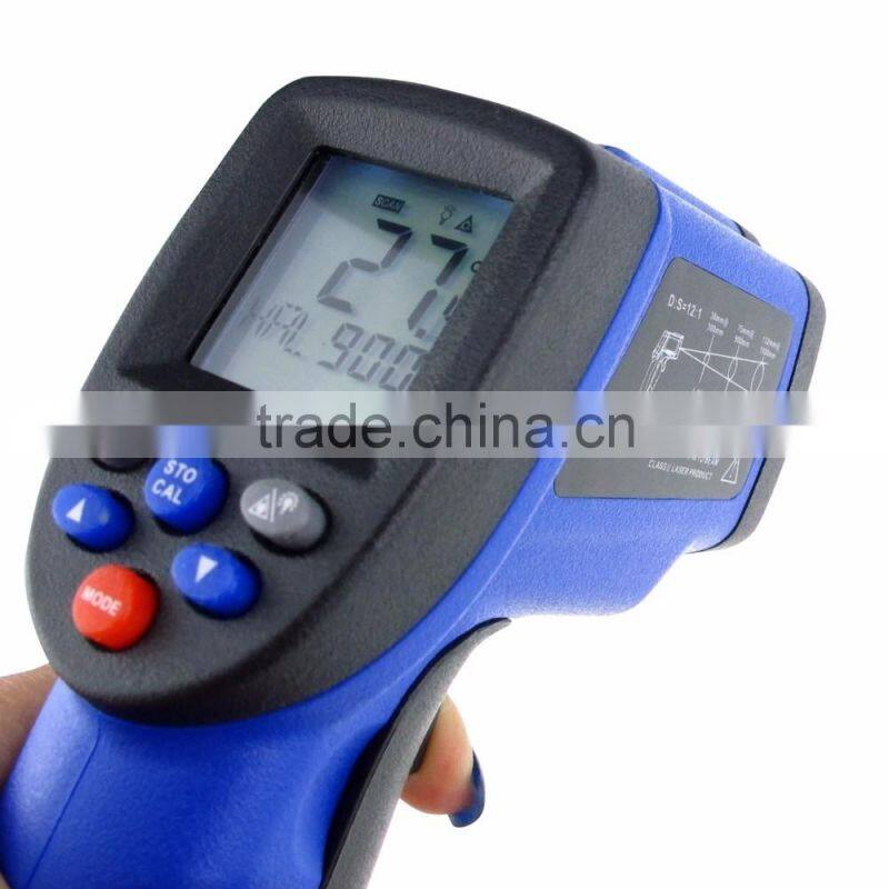Infrared Thermometer Instant-read Measuring Range -50~750 degree C(-58~1382 degree F), Industrial Chemicals Household Used