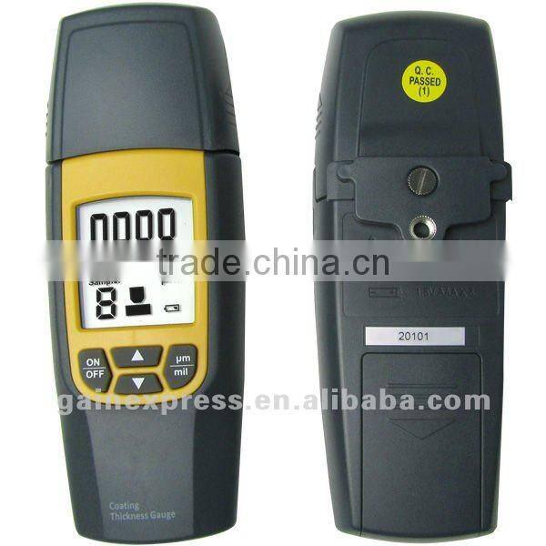 Ultrasonic Digital Coating Thickness Meter Gauge Tester 0~1200