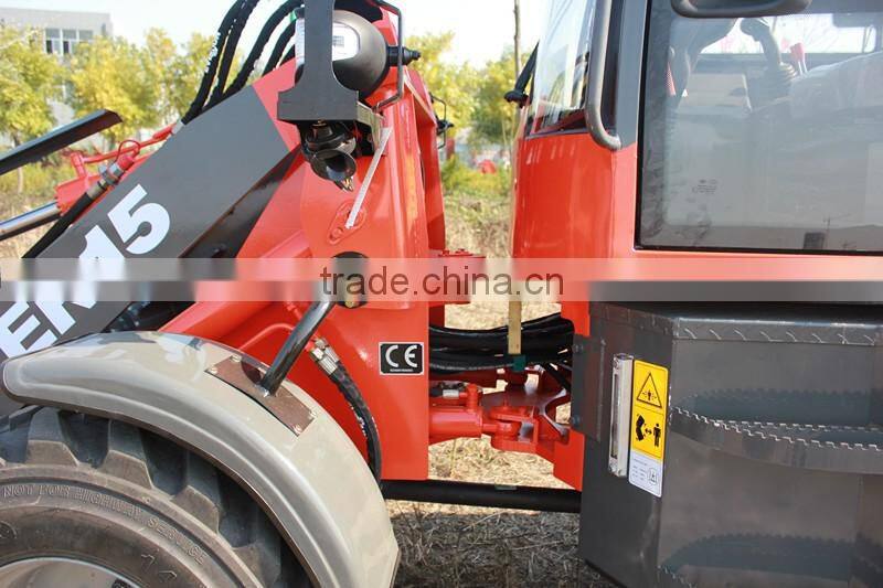 Qingdao Everun Front End Loader Er15 with Rops&Fops Cabin