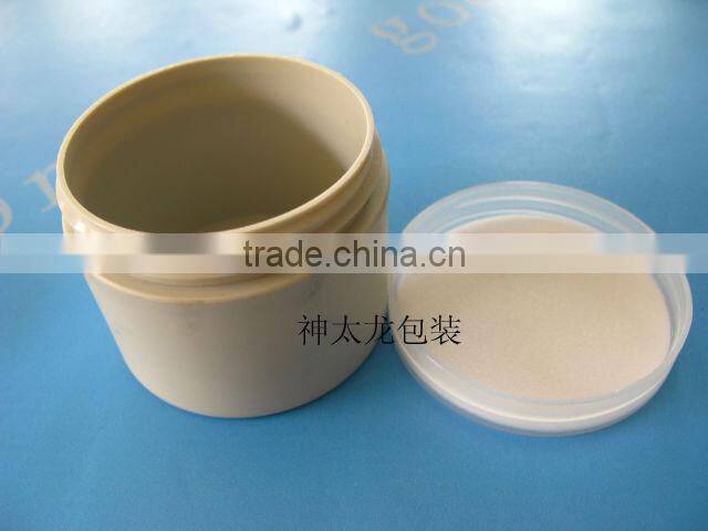 50g round plastic cream bottle jar