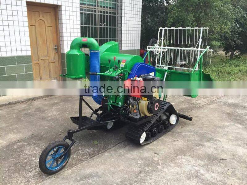 New small mini rice/ wheat combine harvester