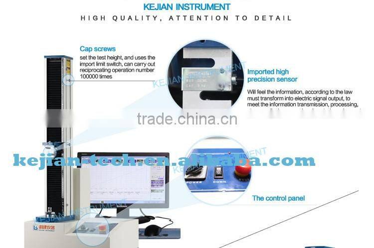 gold and silver tensile tester horizontal tensile equipment