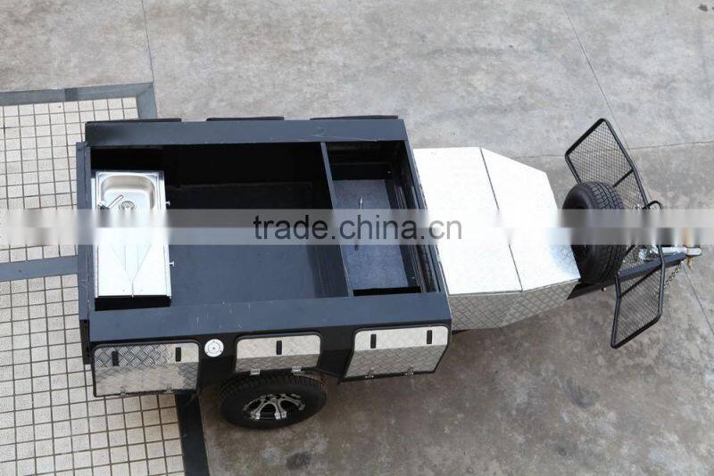 2017 Soft floor 7x4 Camping Trailer SF74T with 12ft Tent