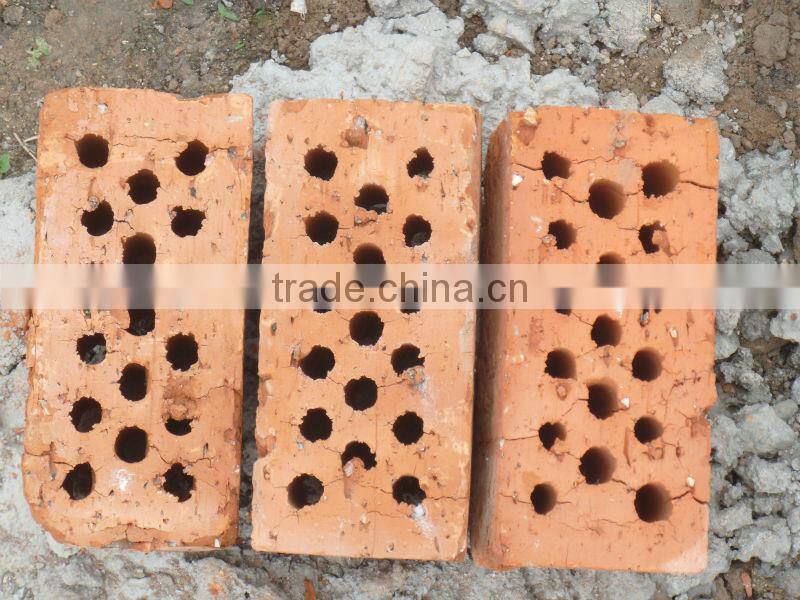 double stage vacuum solid red brick machine