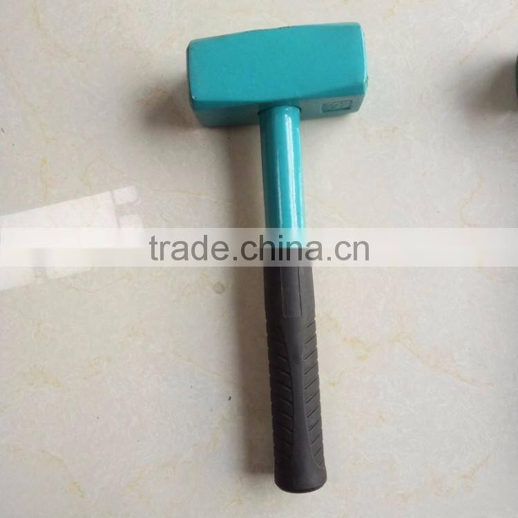 1.5kg cast iron cheap mason hammer with Fiberglass handle