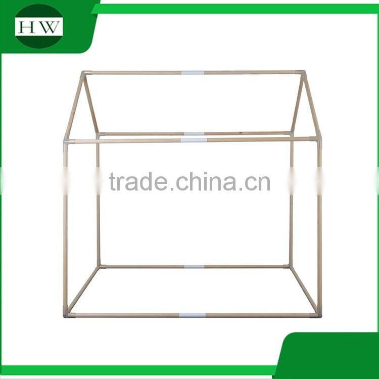 Wholesale OEM durable cotton canvas indoor children toy house wood kids play cubby house