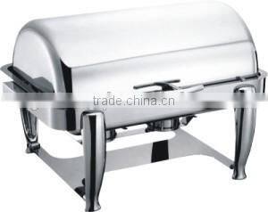 Hot sale Stainless Steel Roll Top Chafer(ZQ66047)