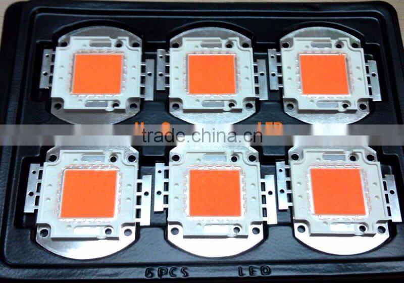 100W full spectrum COB led chip in red phosphor for led grow light