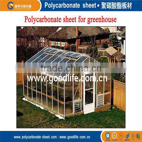 plastic sun conservatory polycarbonate sheet