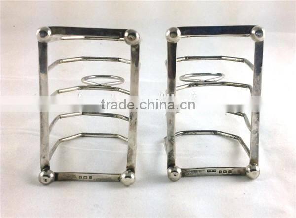 Wire Grid Table Top Business Card Display Rack