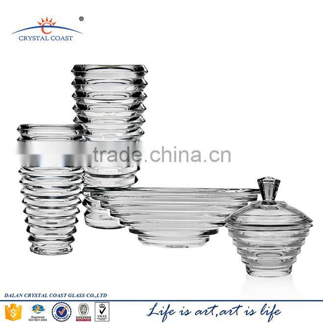 Factory Price clear glass Czech Republic Bohemia Crystal Vase