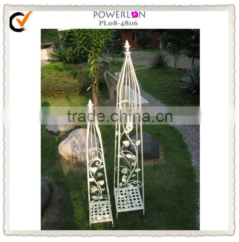 Powerlon Wedding Decoration Matal Flower Stick