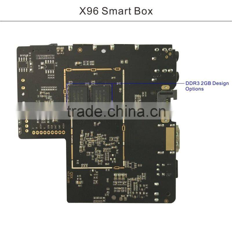 Top Selling X96 Amlogic S905 Android 6.0 2GB+16GB TV Box Kodi Full Pre-Loaded For Wholesale