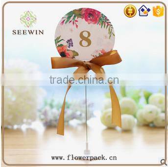 wholesale plastic table numbers with base