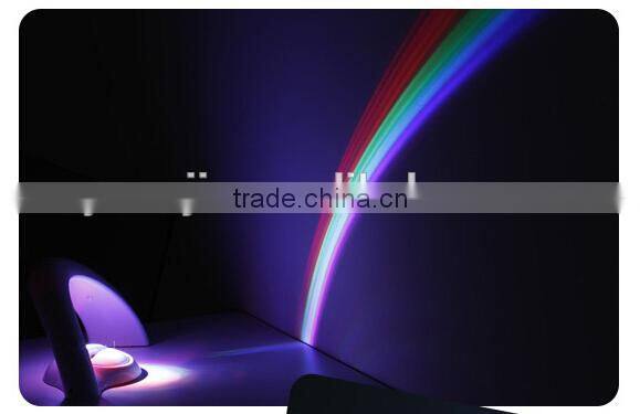 Supply creative fashion Romantic rainbow projector / Rainbow small Night light