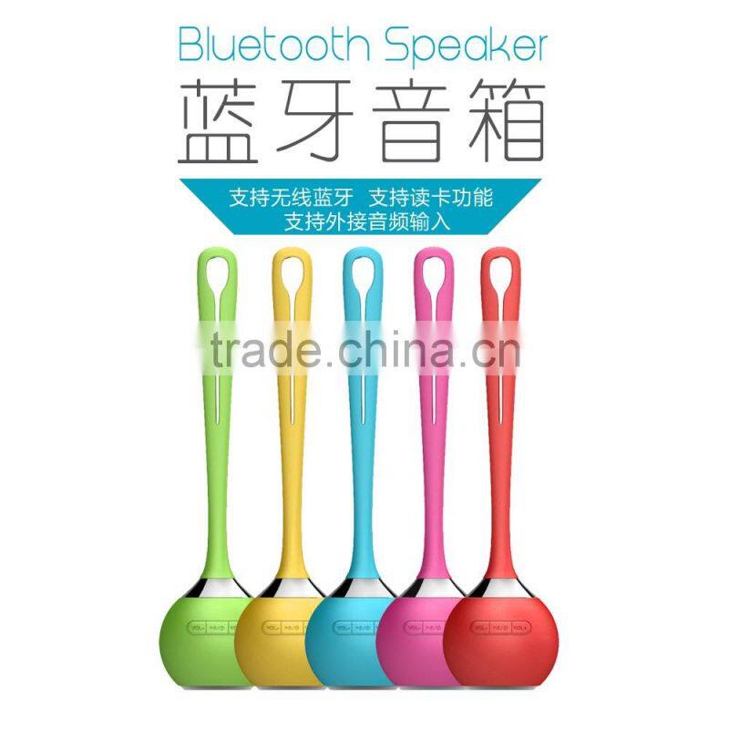 2017 trending products portable pumpkin waterproof bluetooth speaker