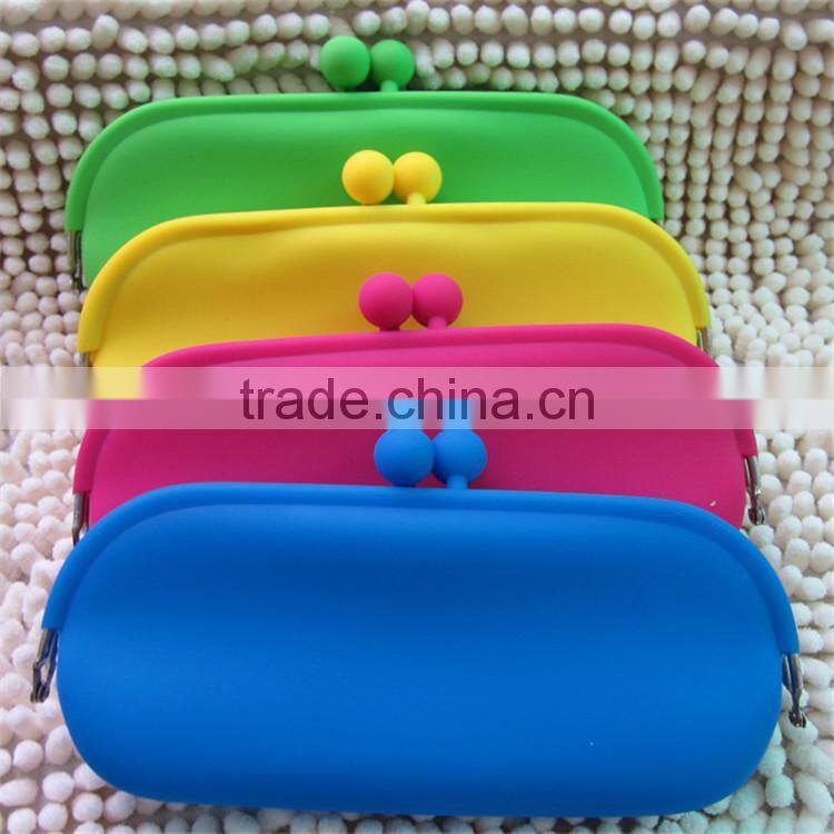 Hot silicone glasses bag phone bag customized fancy silicone glasses case