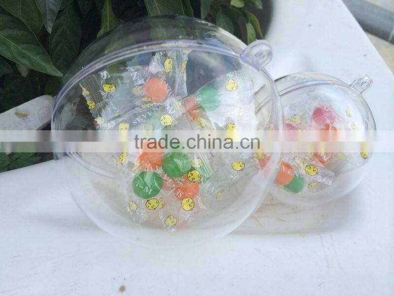 Plastic decorating ball