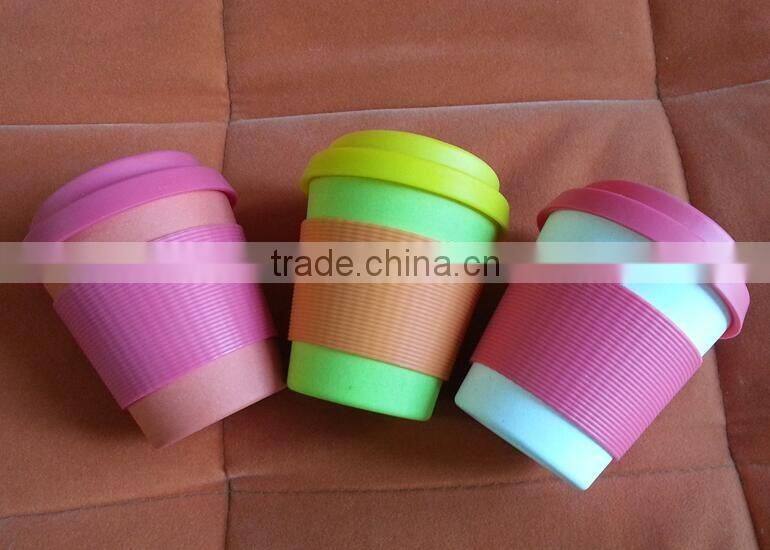 Bamboo fiber mugs Hot Sale Food Safe Travel Mug /Bulk Christmas Mug