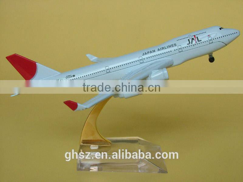 Guohao hot sale custome toy cargo plane; resin pedal plane