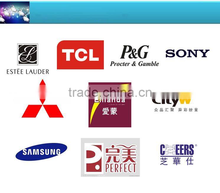 Decoration acrylic wall clock ,Fashionable red acrylic wall clock