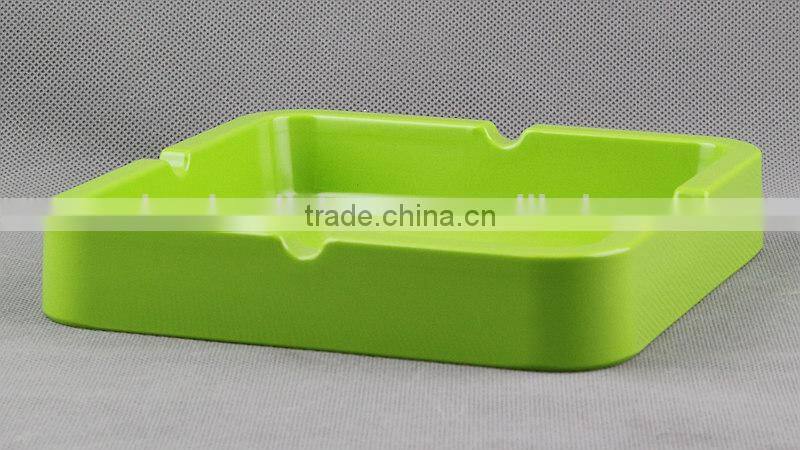 Melamine Round Ashtray with logo pink color